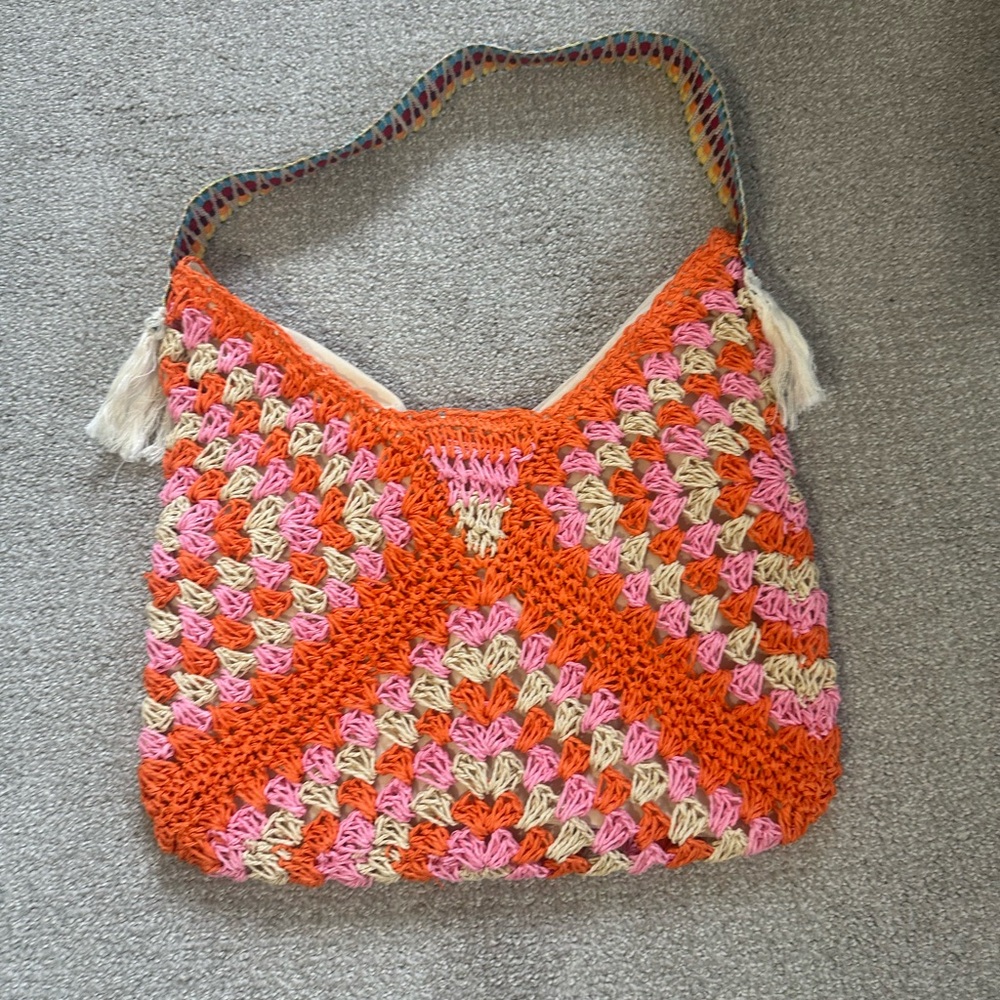 Colorful Crochet Women Bag